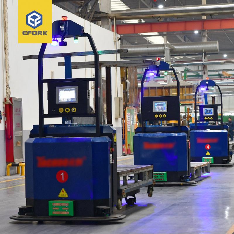 Automated warehouse AGV