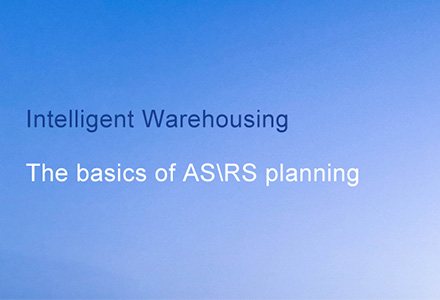 almacenamiento inteligente: base de planificación ASRS
